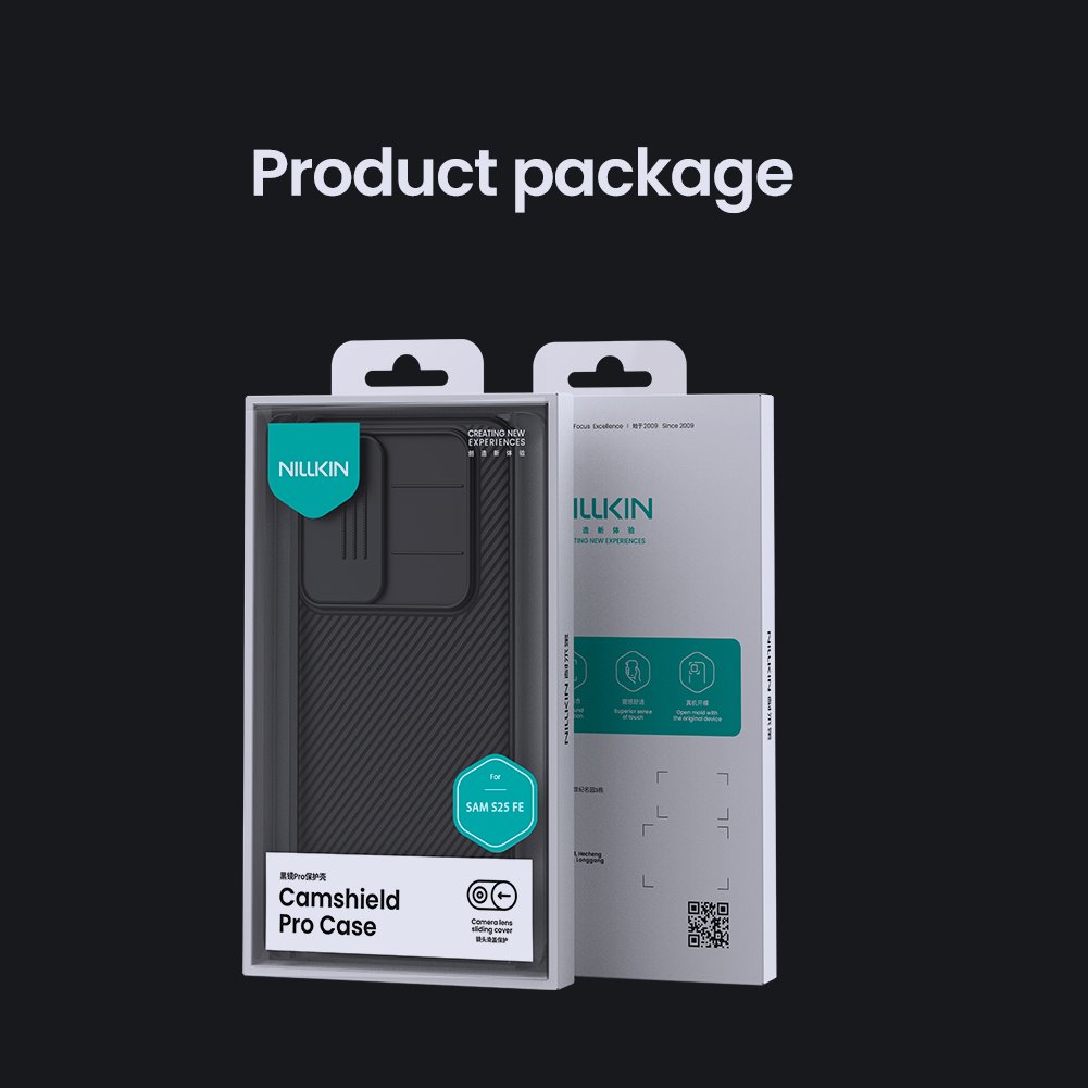 Nillkin CamShield PRO Zadní Kryt pro Samsung Galaxy S25 FE Black