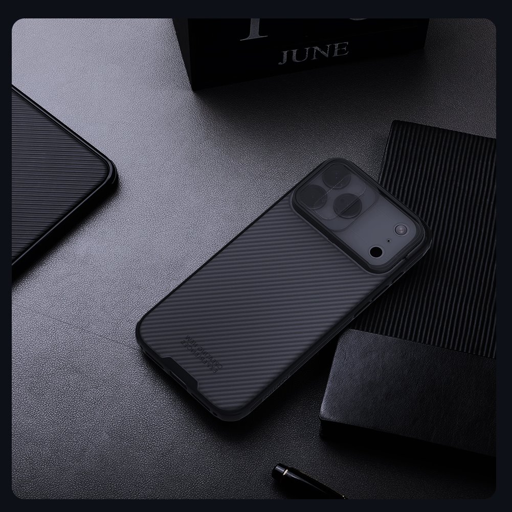 Nillkin CamShield PRO Zadní Kryt pro Apple iPhone 17 Pro Max Transparent Black