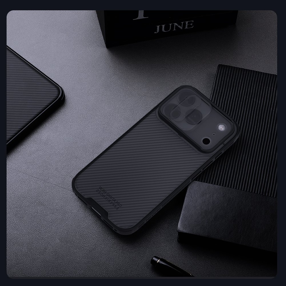 Nillkin CamShield PRO Zadní Kryt pro Apple iPhone 17 Pro Transparent Black