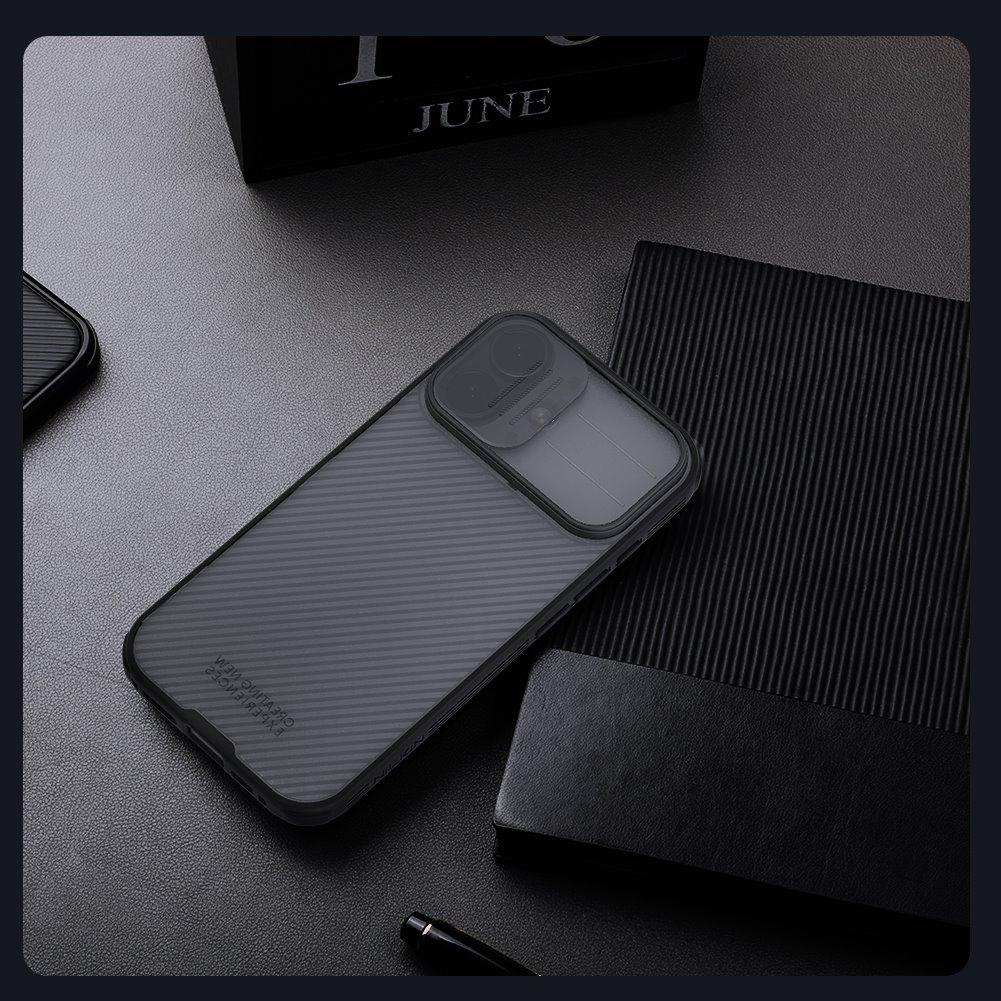 Nillkin CamShield PRO Zadní Kryt pro Apple iPhone 17 Transparent Black