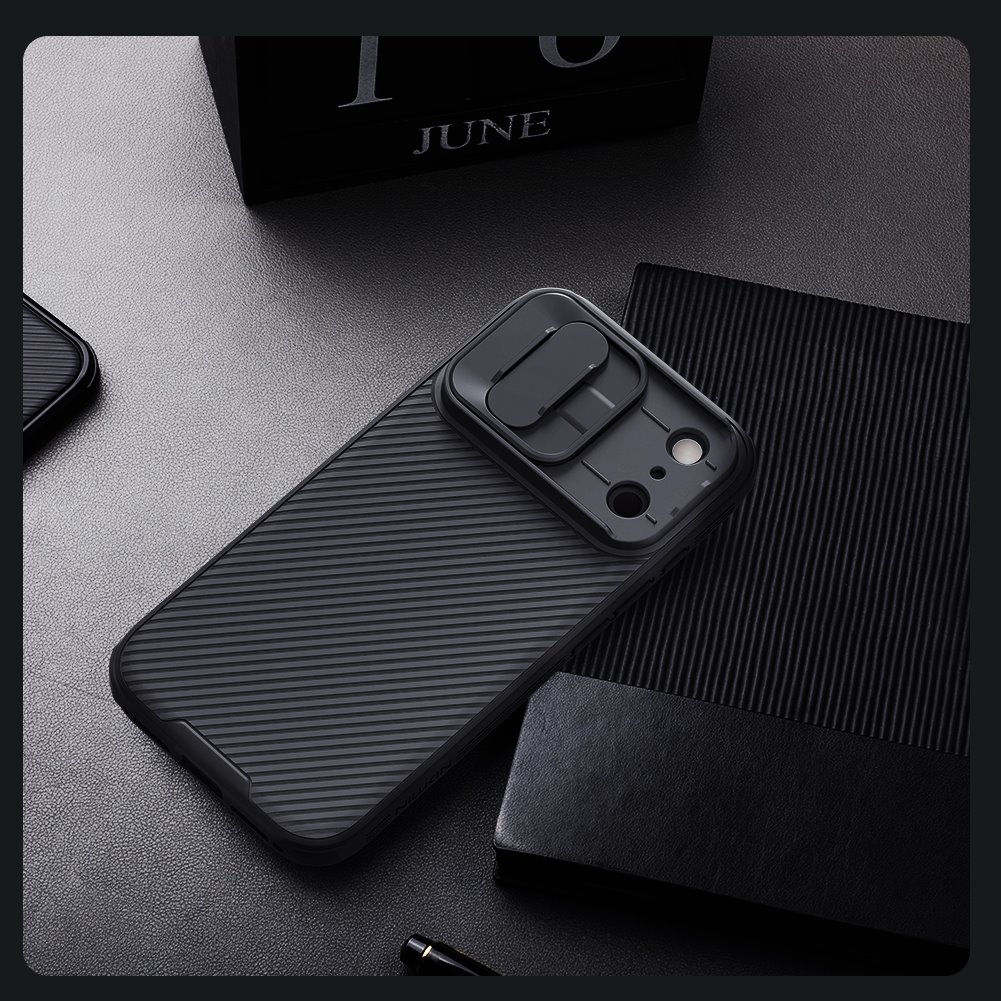 Nillkin CamShield PRO Zadní Kryt pro Apple iPhone 17 Pro Black