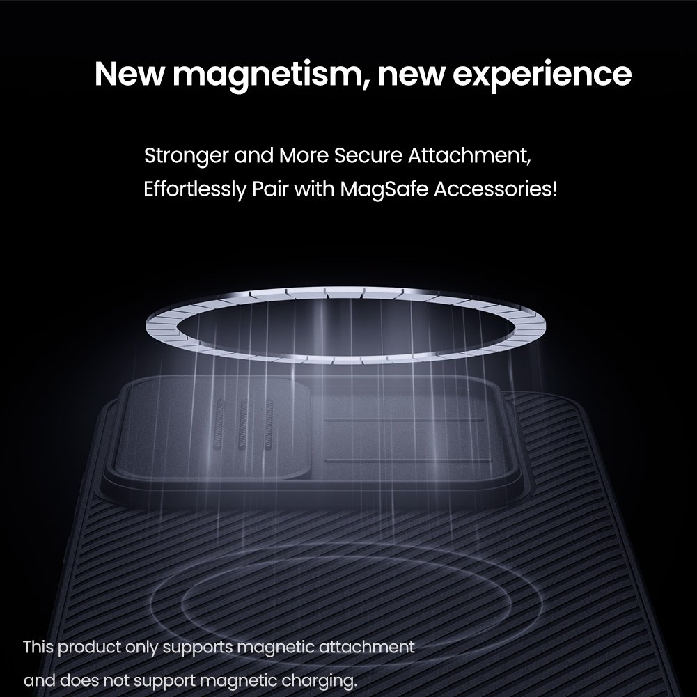 Nillkin CamShield PRO Magnetic Zadní Kryt pro Samsung Galaxy S25 FE Black