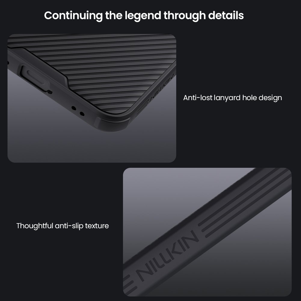 Nillkin CamShield PRO Magnetic Zadní Kryt pro Samsung Galaxy S25 FE Black