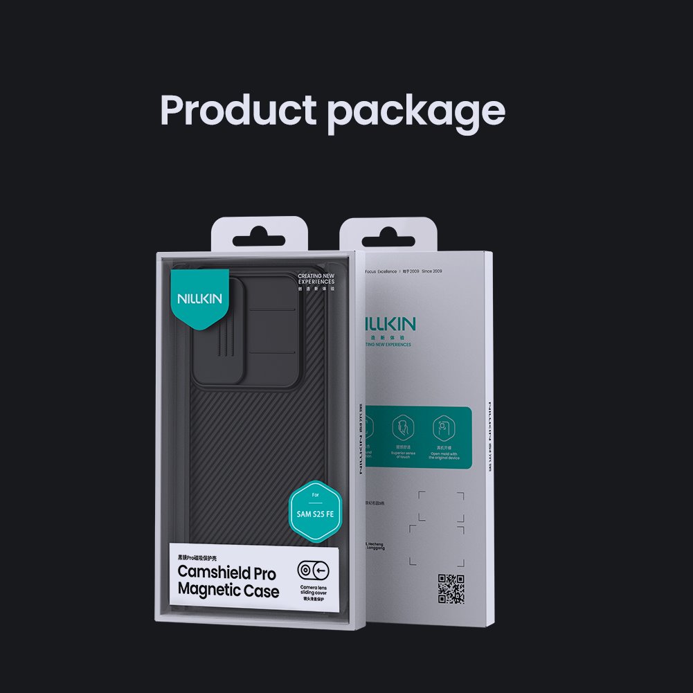Nillkin CamShield PRO Magnetic Zadní Kryt pro Samsung Galaxy S25 FE Black