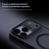 Nillkin CamShield PRO Magnetic Zadní Kryt pro Apple iPhone 17 Pro Max Transparent Black