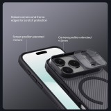 Nillkin CamShield PRO Magnetic Zadní Kryt pro Apple iPhone 17 Pro Transparent Black