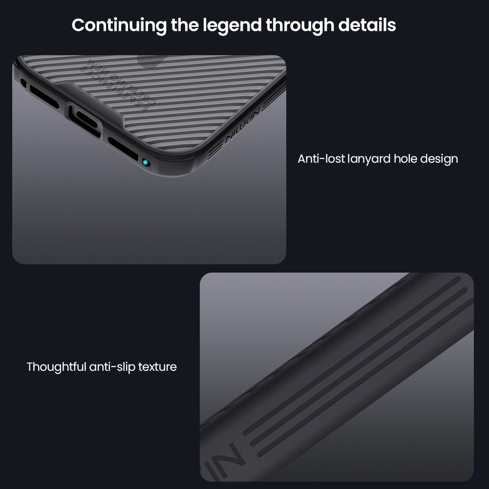 Nillkin CamShield PRO Magnetic Zadní Kryt pro Apple iPhone 17 Pro Transparent Black