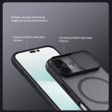 Nillkin CamShield PRO Magnetic Zadní Kryt pro Apple iPhone 17 Transparent Black