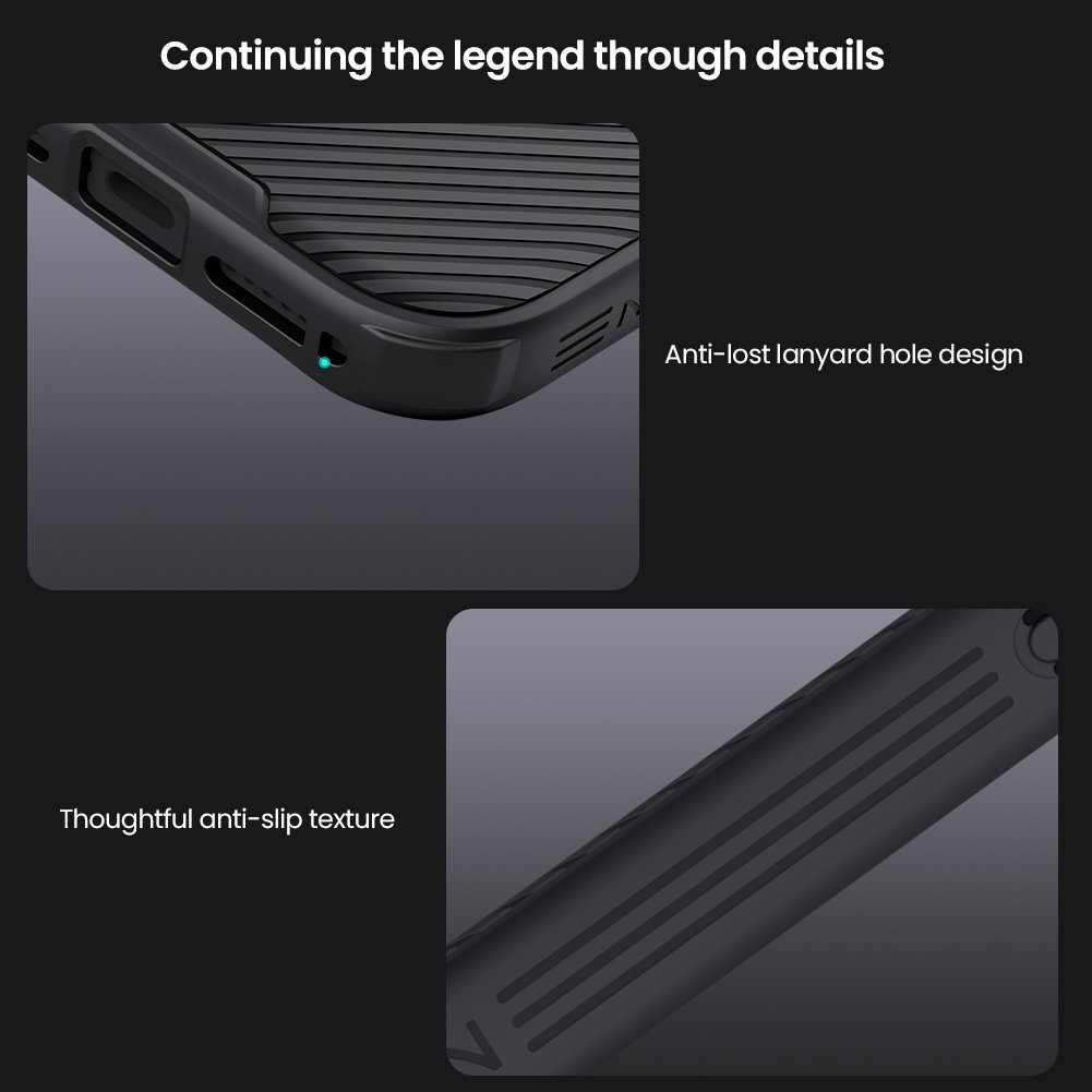 Nillkin CamShield PRO Magnetic Zadní Kryt pro Apple iPhone 17 Pro Black