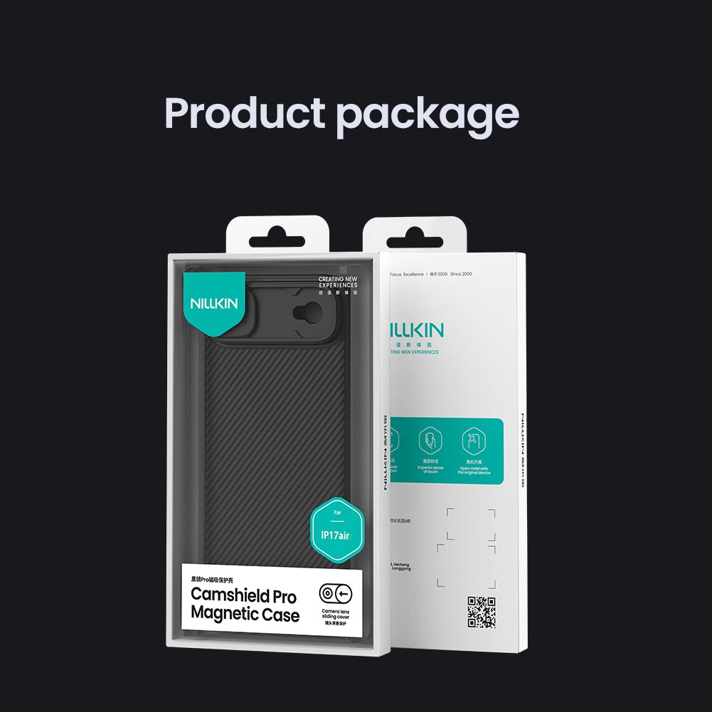 Nillkin CamShield PRO Magnetic Zadní Kryt pro Apple iPhone Air Black