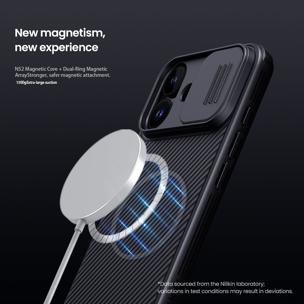 Nillkin CamShield PRO Magnetic Zadní Kryt pro Apple iPhone 17 Black