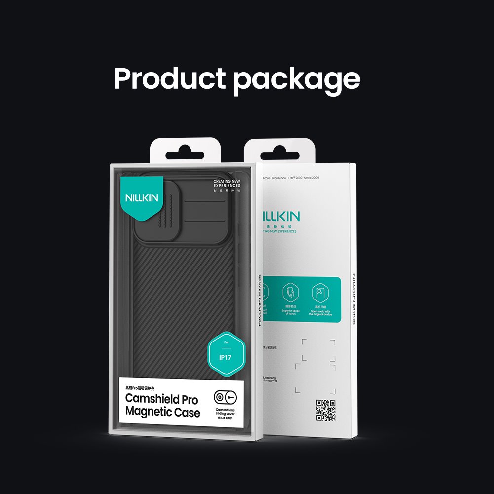 Nillkin CamShield PRO Magnetic Zadní Kryt pro Apple iPhone 17 Black