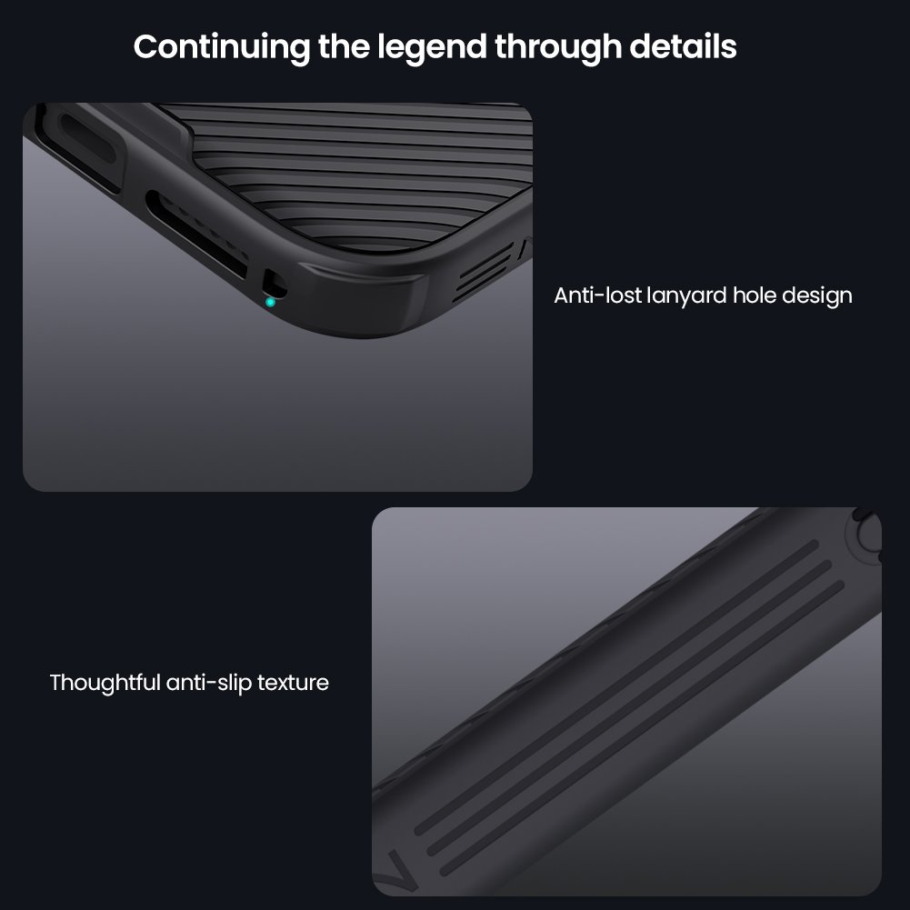 Nillkin CamShield PRO Magnetic Zadní Kryt pro Apple iPhone 17 Pro Max Black