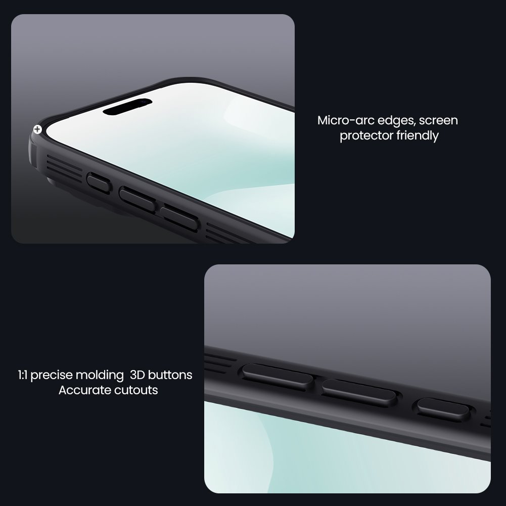 Nillkin CamShield PRO Magnetic Zadní Kryt pro Apple iPhone 17 Pro Max Black