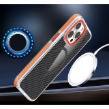 FIBER Case comapitble with MagSafe for IPHONE 17 PRO MAX orange