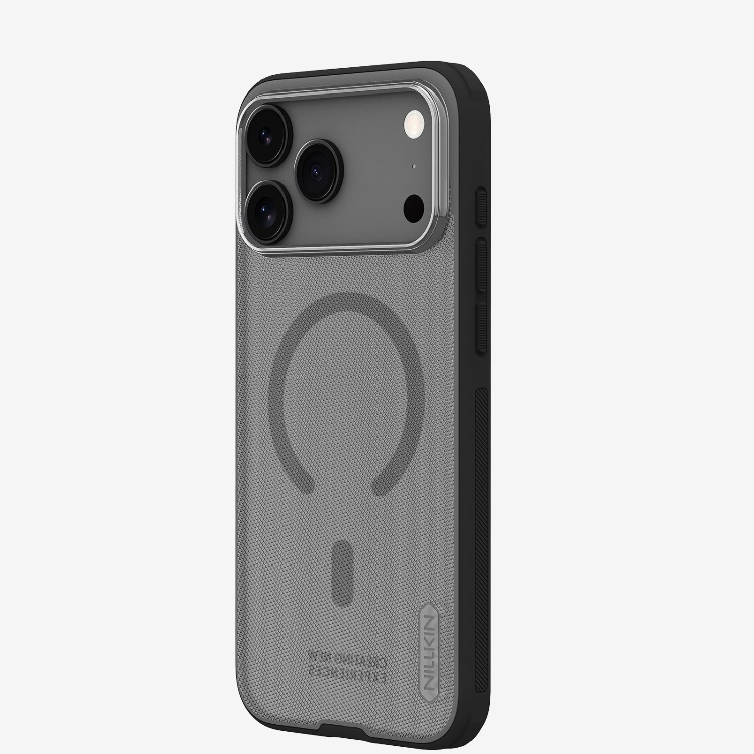 Nillkin Super Frosted PRO Magnetic Zadní Kryt pro Apple iPhone 17 Pro Max Transparent Black