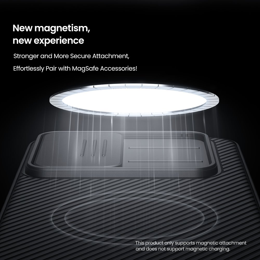 Nillkin Super Frosted PRO Magnetic Zadní Kryt pro Samsung Galaxy A17 5G Black