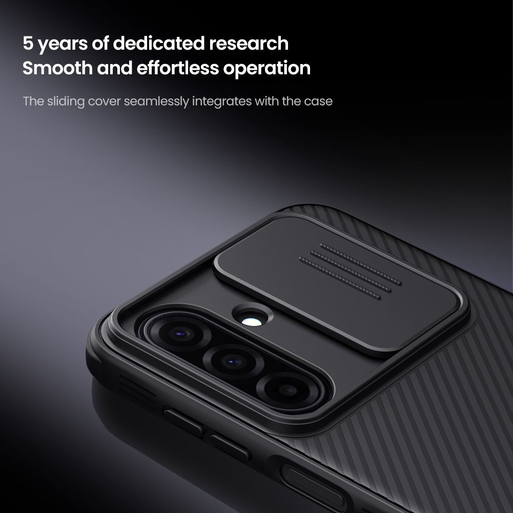 Nillkin Super Frosted PRO Magnetic Zadní Kryt pro Samsung Galaxy A17 5G Black