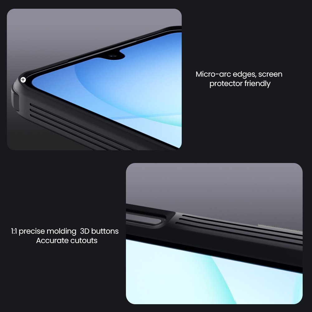 Nillkin Super Frosted PRO Magnetic Zadní Kryt pro Samsung Galaxy A17 5G Black