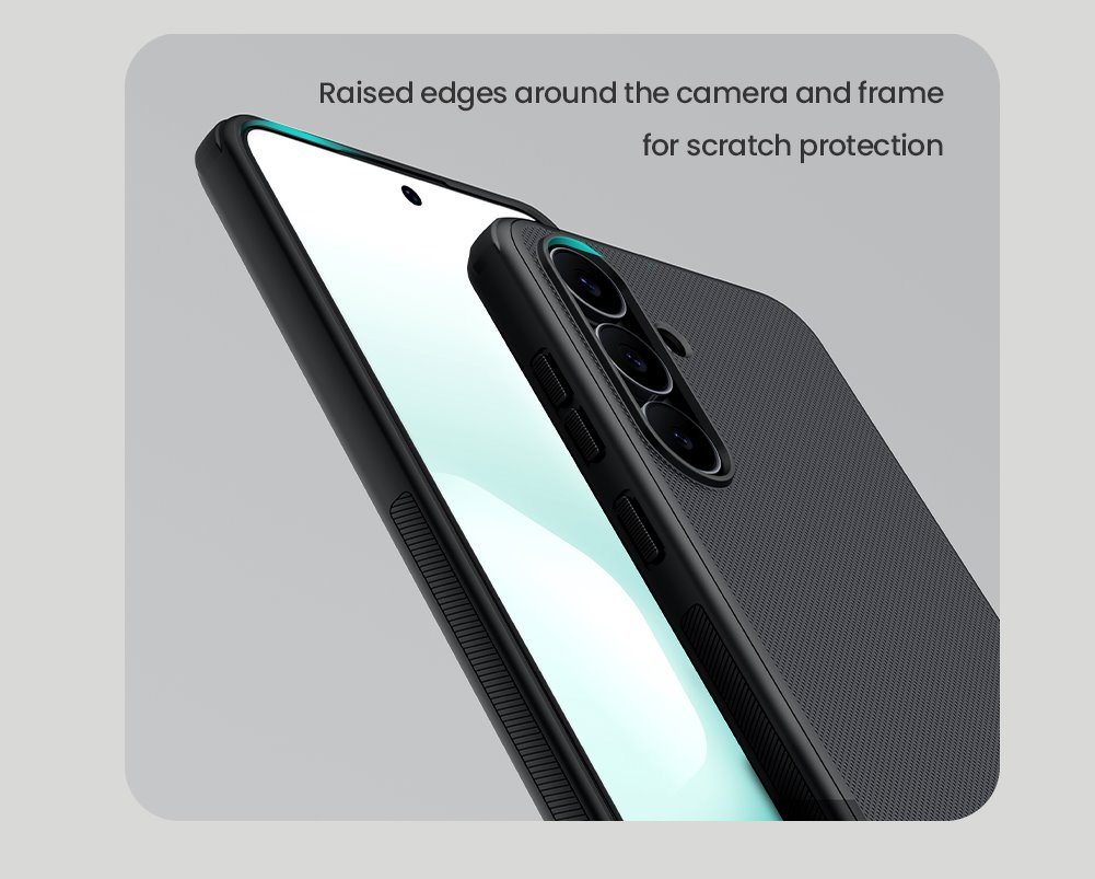 Nillkin Super Frosted PRO Magnetic Zadní Kryt pro Samsung Galaxy S25 FE Black