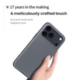 Nillkin Super Frosted PRO Zadní Kryt pro Apple iPhone 17 Pro Max Transparent Black