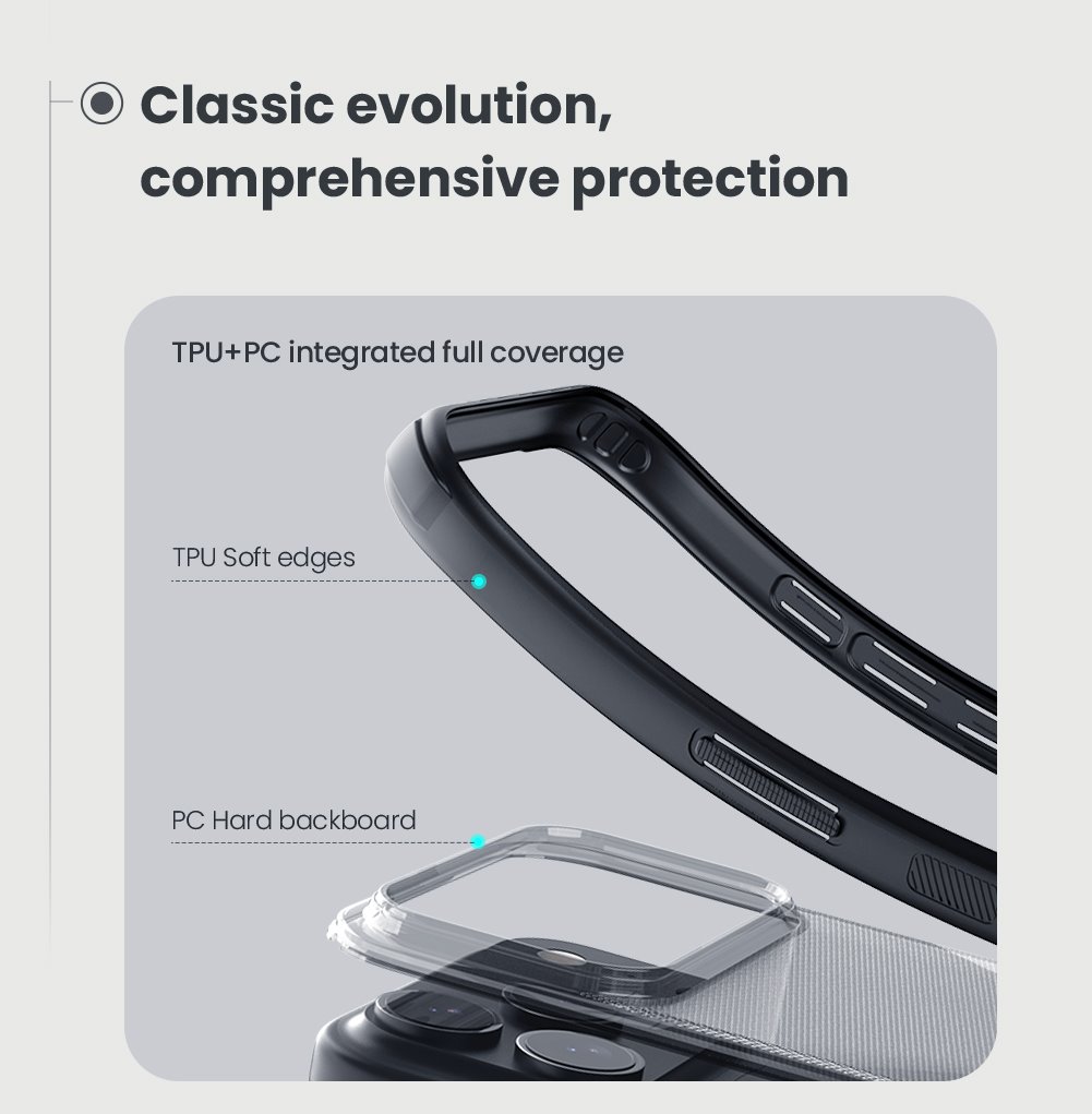 Nillkin Super Frosted PRO Zadní Kryt pro Apple iPhone 17 Pro Max Transparent Black