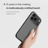 Nillkin Super Frosted PRO Zadní Kryt pro Apple iPhone 17 Pro Transparent Black