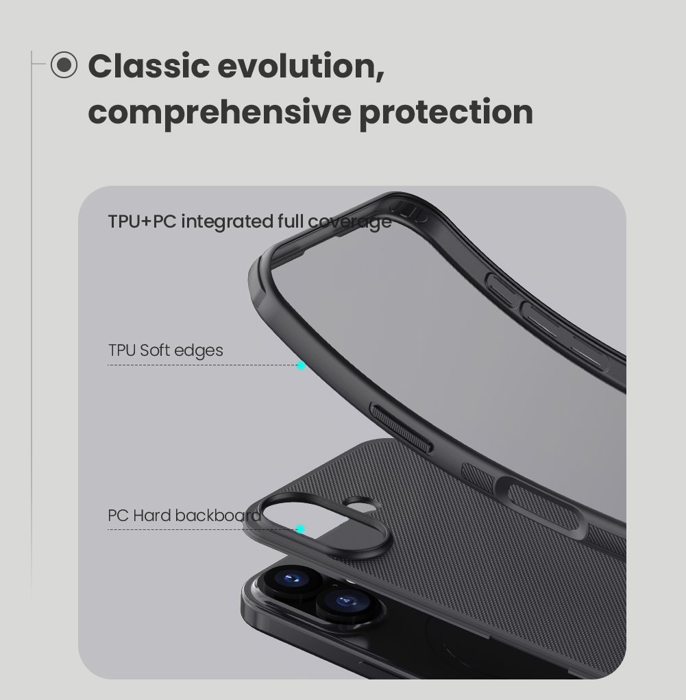 Nillkin Super Frosted PRO Zadní Kryt pro Apple iPhone 17 Dark Green