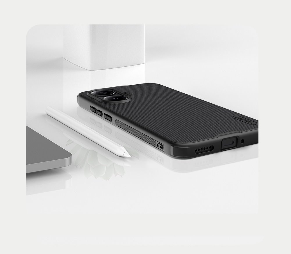 Nillkin Super Frosted PRO Zadní Kryt pro Poco F7 Black