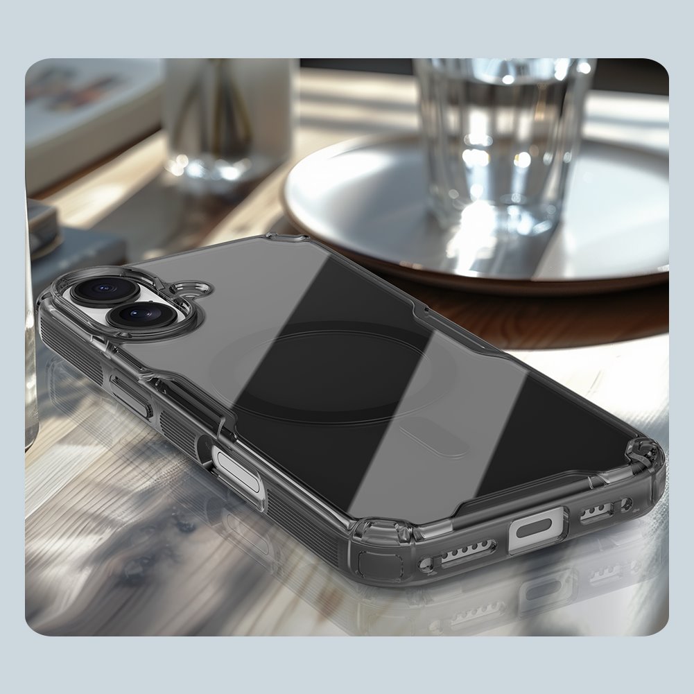 Nillkin Nature TPU PRO Magnetic Kryt pro Apple iPhone 17 Transparent Black