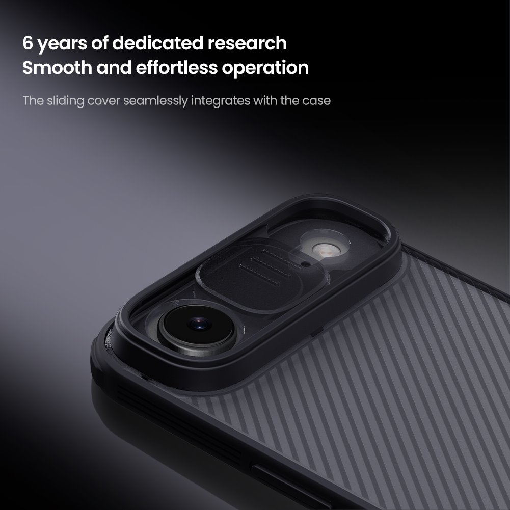 Nillkin CamShield PRO Zadní Kryt pro Apple iPhone Air Transparent Black