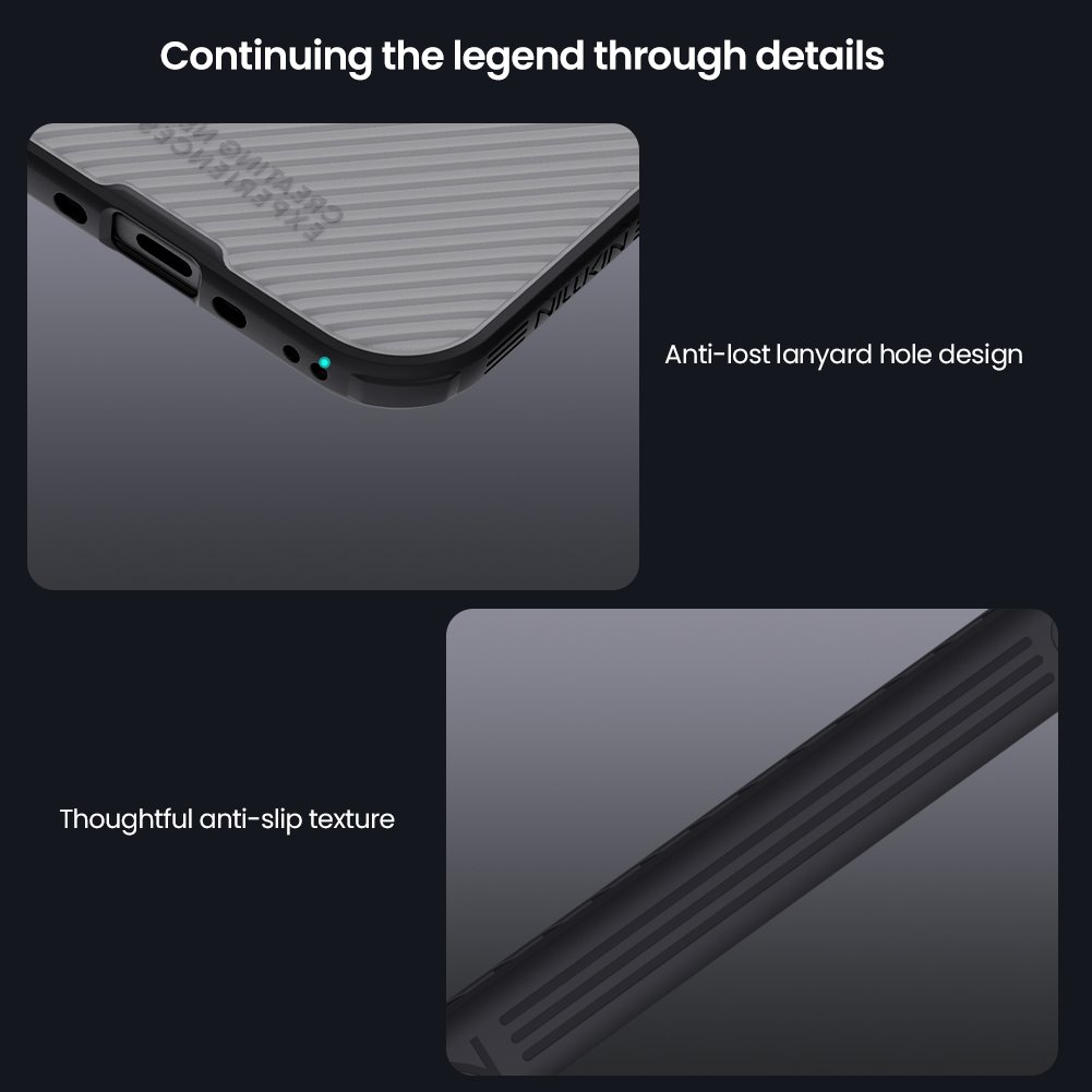 Nillkin CamShield PRO Zadní Kryt pro Apple iPhone Air Transparent Black