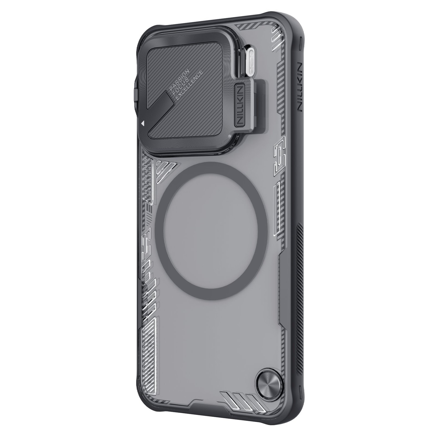 Nillkin Iceblade Prop Magnetic Kryt pro Xiaomi 15 Dark Night Black