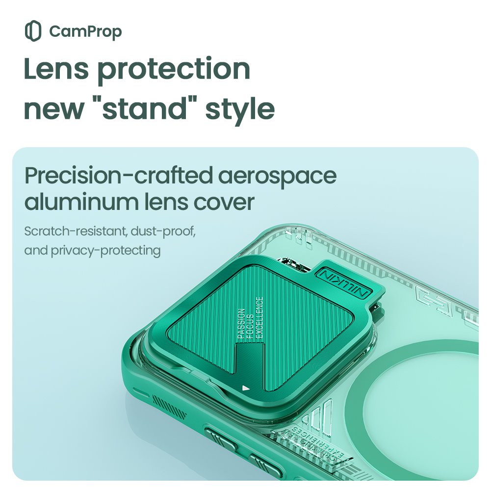 Nillkin Iceblade Prop Magnetic Kryt pro Xiaomi 15 Dark Night Black