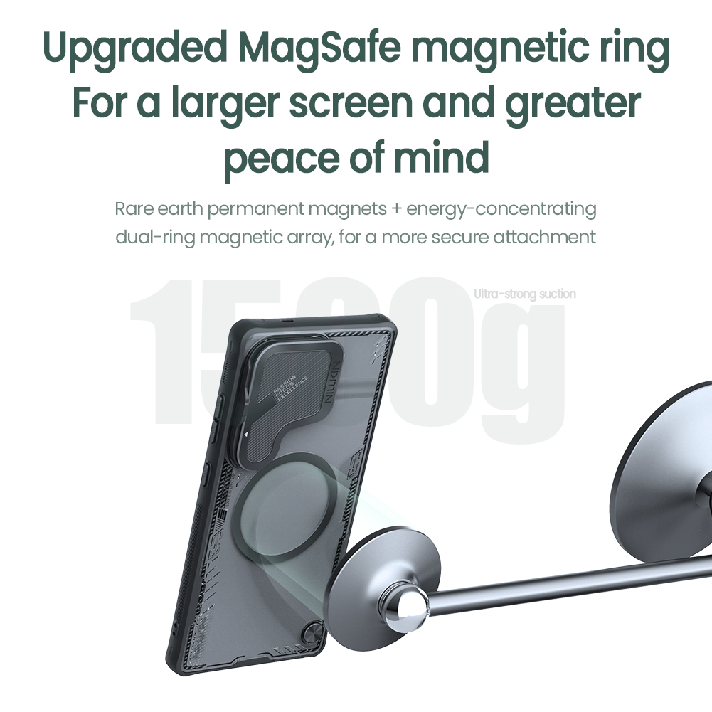 Nillkin Iceblade Prop Magnetic Kryt pro Samsung Galaxy S25 Ultra Black