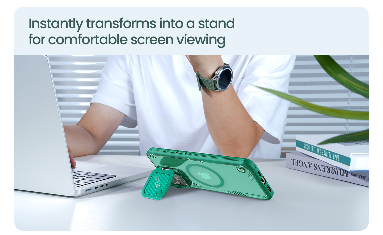 Nillkin Iceblade Prop Magnetic Kryt pro Apple iPhone 16 Black