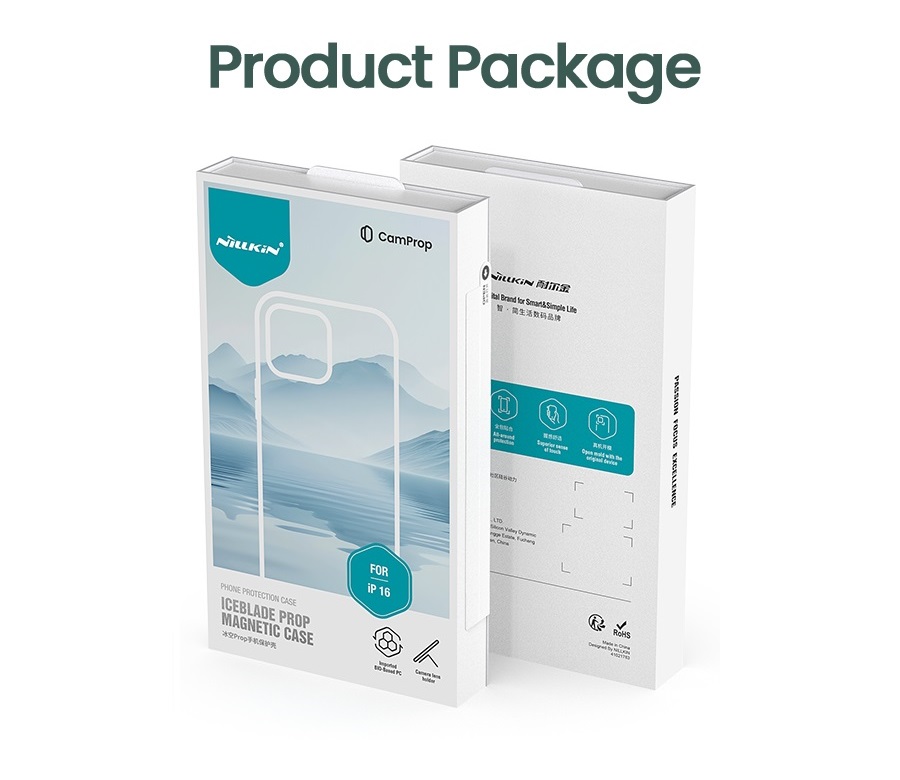 Nillkin Iceblade Prop Magnetic Kryt pro Apple iPhone 16 Black