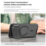 Nillkin CamShield Prop Magnetic Zadní Kryt pro Apple iPhone 17 Pro Transparent Black