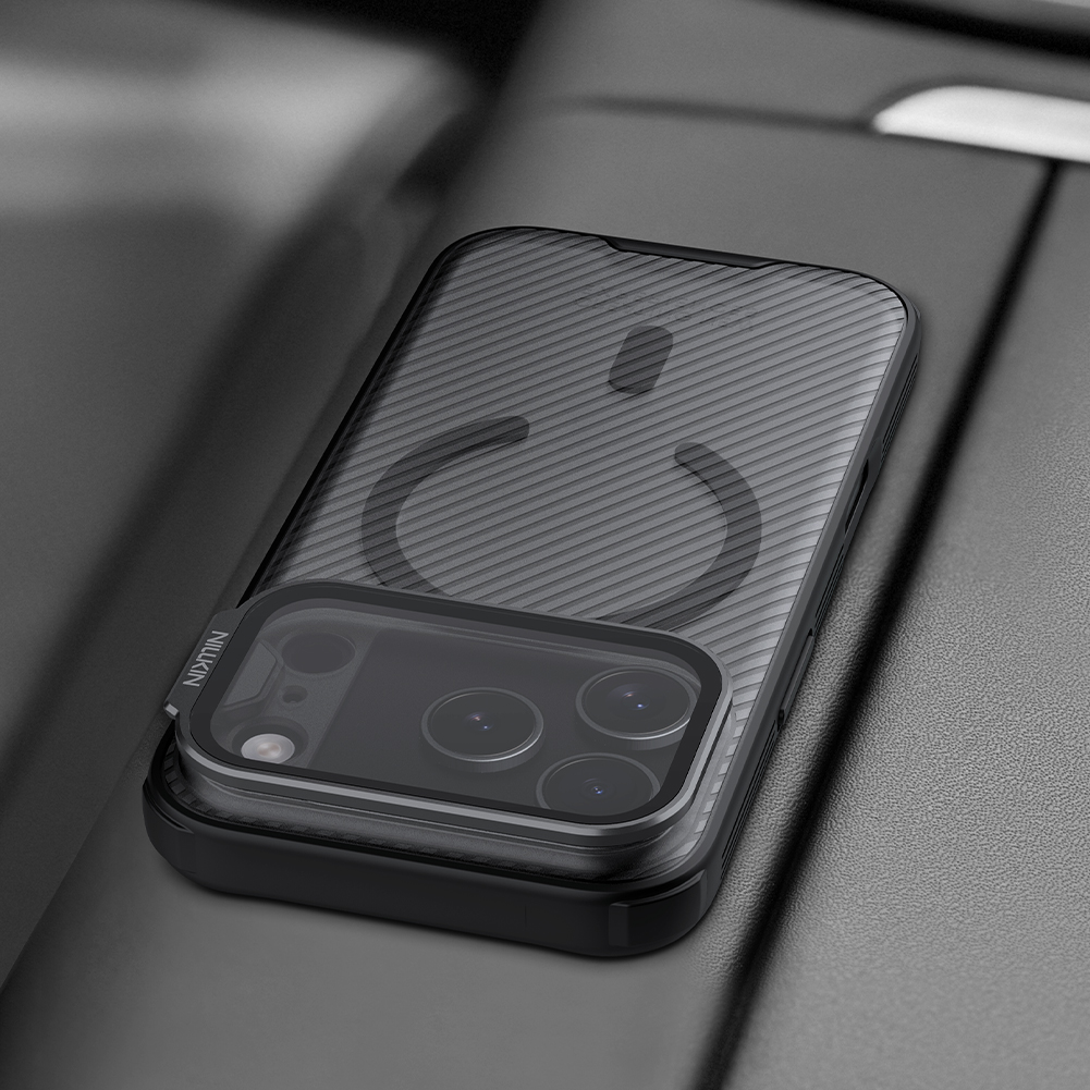 Nillkin CamShield Prop Magnetic Zadní Kryt pro Apple iPhone 17 Pro Transparent Black