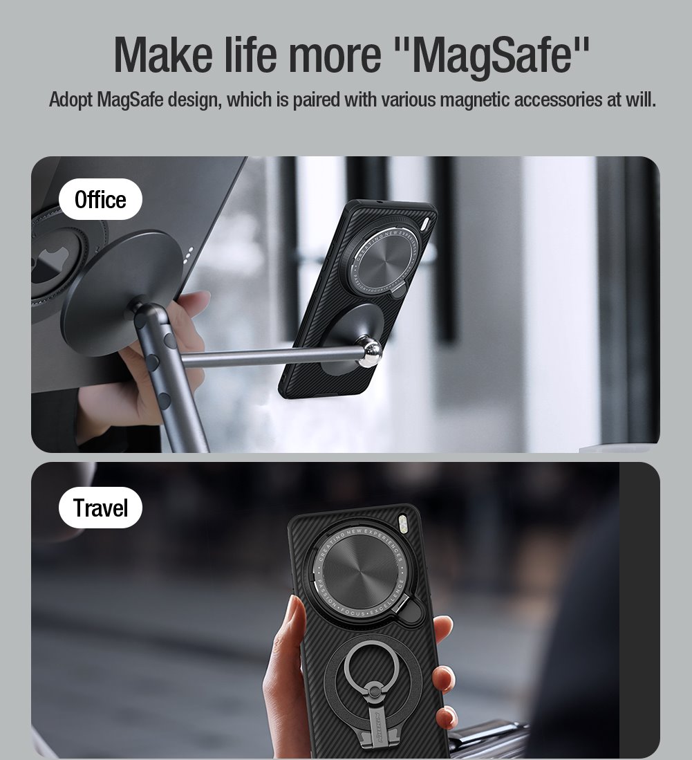 Nillkin CamShield Prop Magnetic Zadní Kryt pro Vivo X200 Pro Black