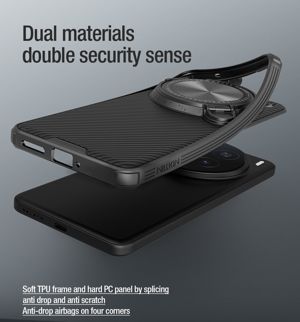 Nillkin CamShield Prop Magnetic Zadní Kryt pro Vivo X200 Pro Black