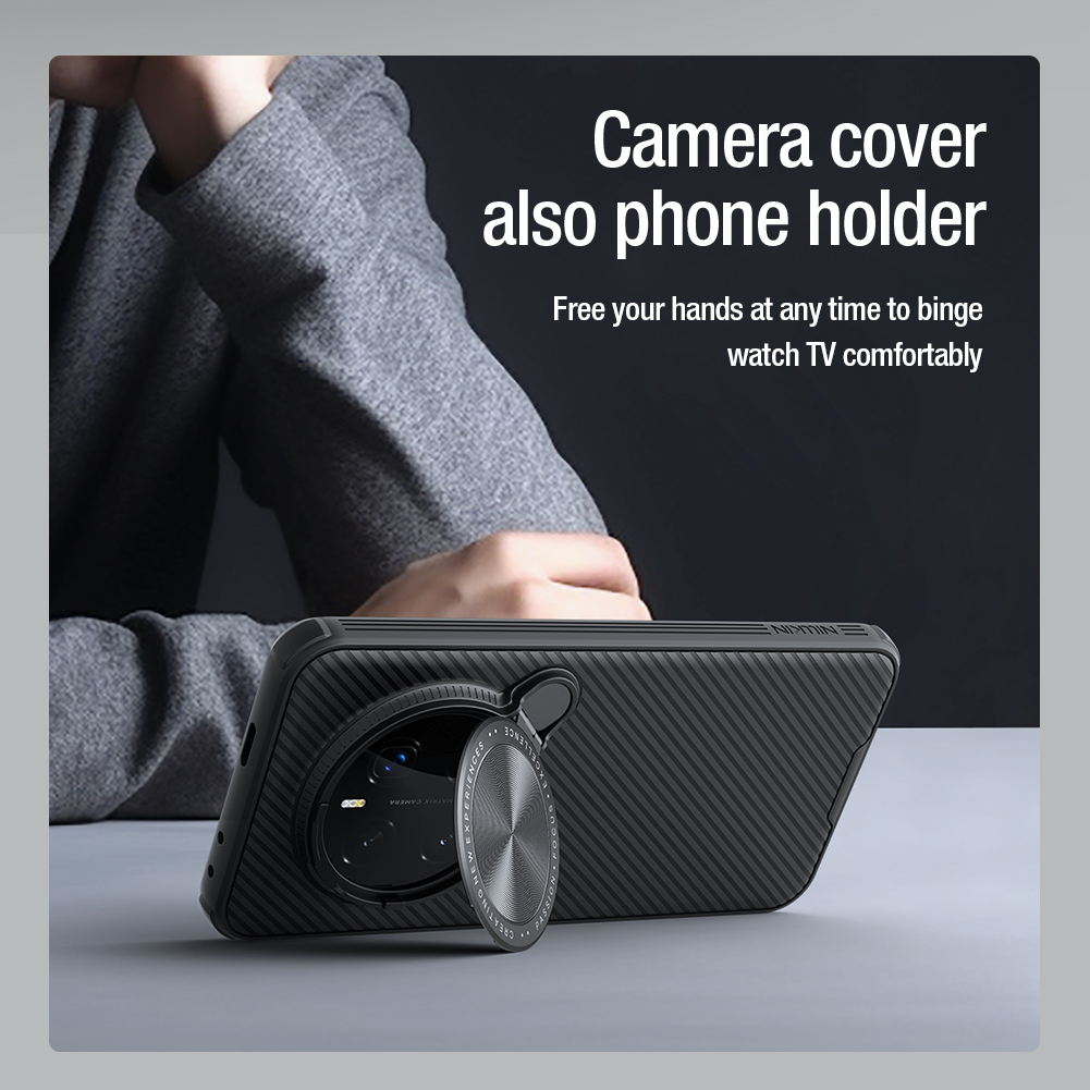 Nillkin CamShield Prop Magnetic Zadní Kryt pro Honor Magic7 Pro Black