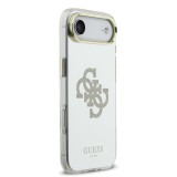 Guess PC/TPU Mirror 4G Glitter Logo MagSafe Zadní Kryt pro iPhone Air Gold