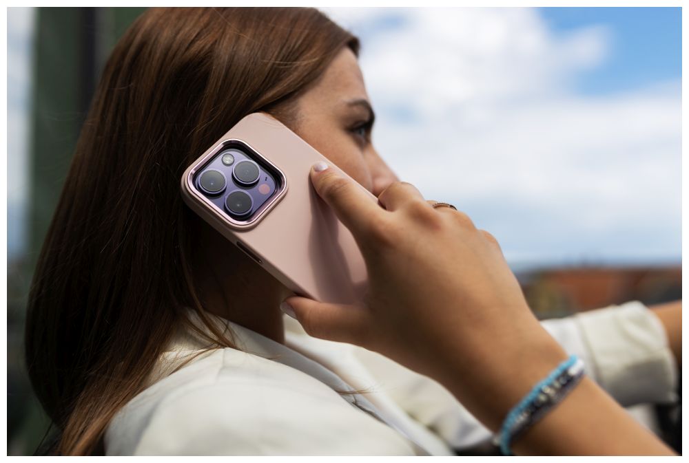 Zadní kryt FIXED MagFlow s podporou MagSafe pro Apple iPhone 17 Pro, růžový