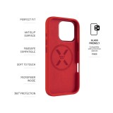 Zadní kryt FIXED MagFlow s podporou MagSafe pro Apple iPhone Air, červený
