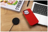 Zadní kryt FIXED MagFlow s podporou MagSafe pro Apple iPhone 17, červený