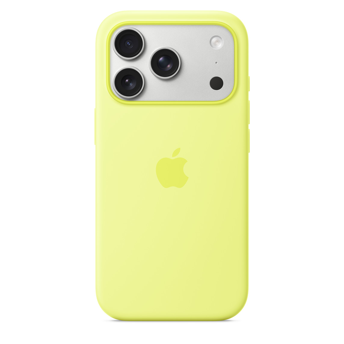 Originálny kryt Silicone Case with MagSafe pre Apple iPhone 17 Pro, neon yellow