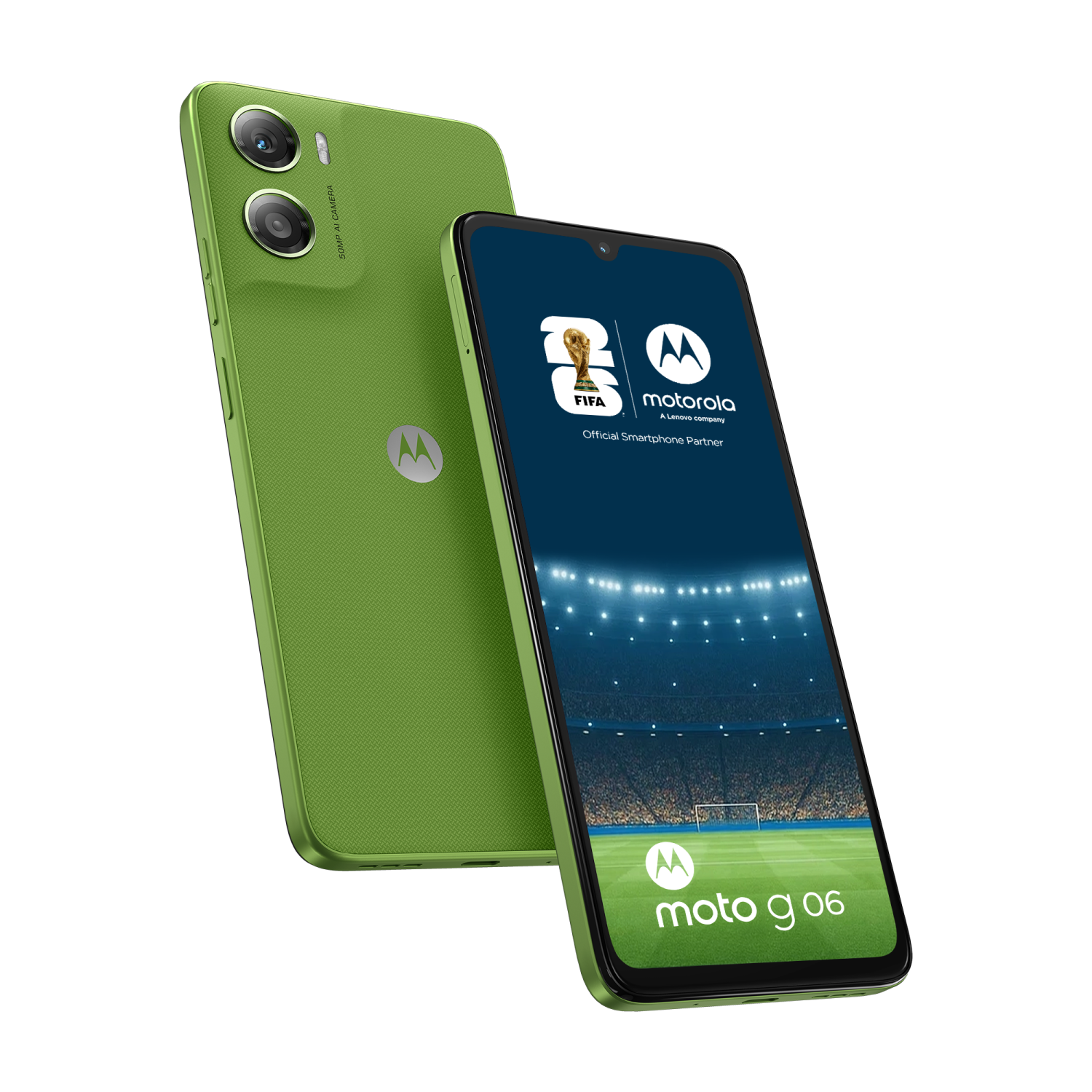 Motorola Moto G06 4GB/64GB PANTONE Tendril (zelená)