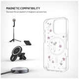 Zadní kryt FIXED MagBloom s podporou MagSafe pro Apple iPhone 16 Pro, Blush Plum