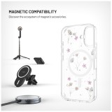 Zadní kryt FIXED MagBloom s podporou MagSafe pro Apple iPhone 16, Blush Plum
